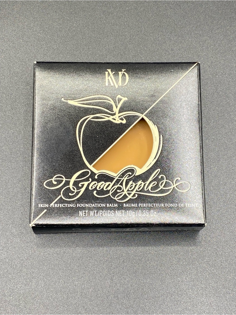 KVD Beauty Good Apple Lightweight Full-Coverage Cream Foundation Balm Tan 060